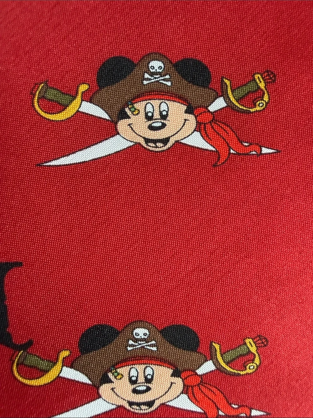 Disney Pirates of the Caribbean Mickey Mouse Bandana - Head Scarf - Set of 2